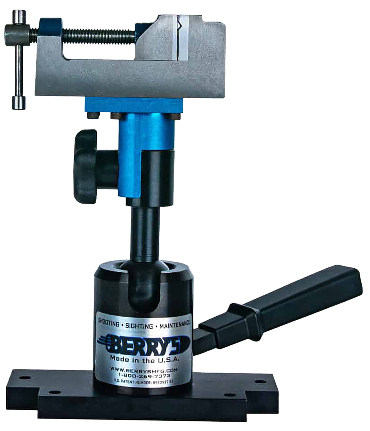 Berry's 11817 Machine Vise System Black/Blue 3 Berry's 11817 Machine Vise System Black/Blue
