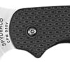 Spyderco C123PBK Sage 5 Lightweight Alzheimer's 3" Folding Plain Satin CPM S30V SS Blade, Black Textured FRN Handle 1 167493