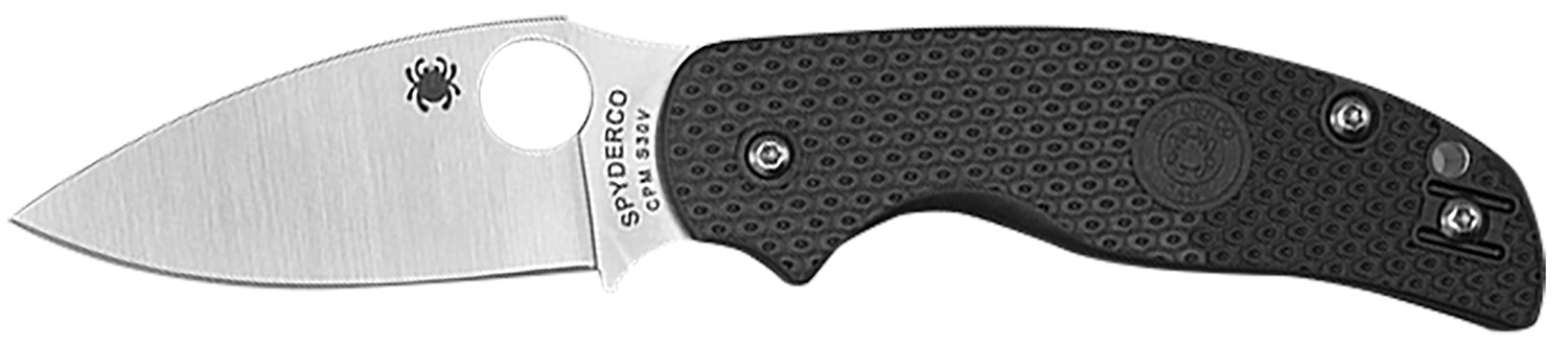 Spyderco C123PBK Sage 5 Lightweight Alzheimer's 3" Folding Plain Satin CPM S30V SS Blade, Black Textured FRN Handle 3 Spyderco C123PBK Sage 5 Lightweight Alzheimer's 3" Folding Plain Satin CPM S30V SS Blade, Black Textured FRN Handle