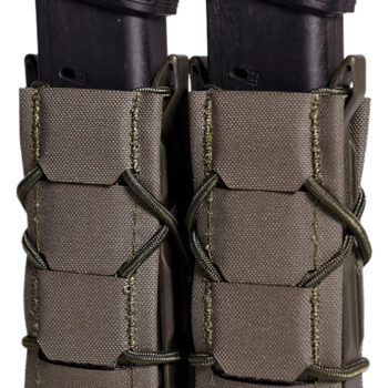 High Speed Gear 24PT02OD TACO Gen 2 Double OD Green Nylon Laminate MOLLE Mount Pistol