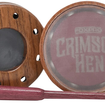 Foxpro CRIMSONTIP Crimson Tip Friction Turkey Sounds Cherry Wood