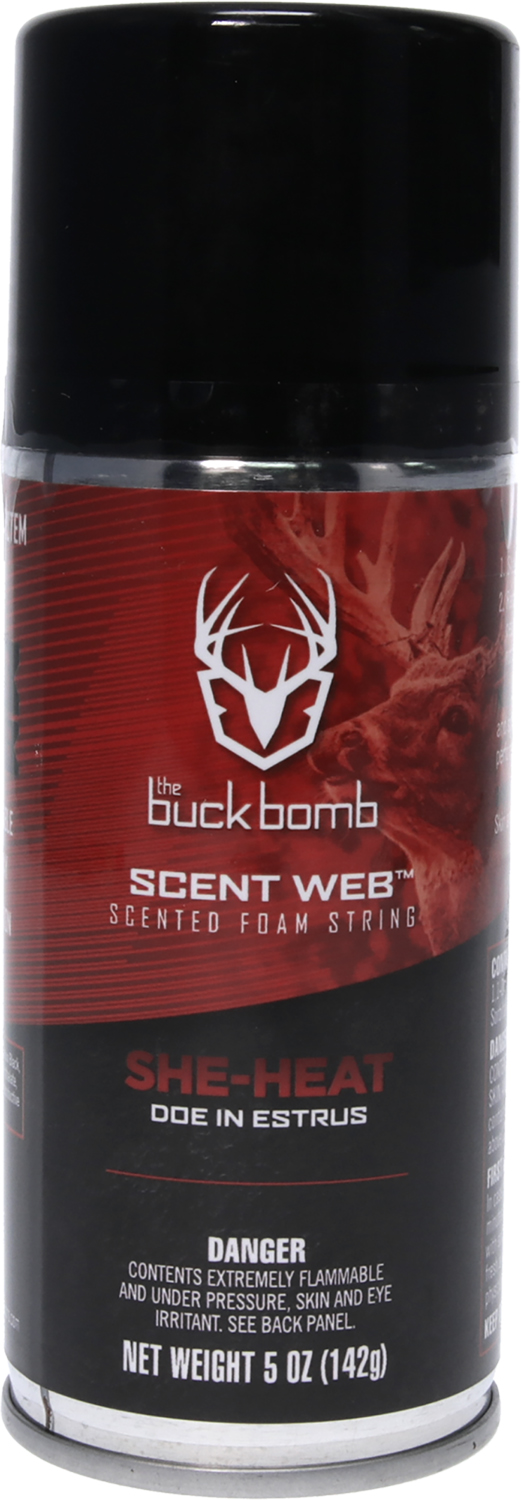The Buck Bomb HSBBSWSHEHEAT Buck Bomb She Heat Estrous 5oz Aerosol 3 The Buck Bomb HSBBSWSHEHEAT Buck Bomb She Heat Estrous 5oz Aerosol