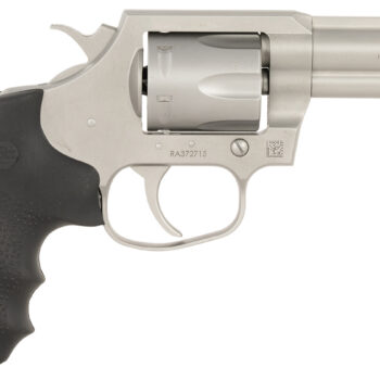 Colt Mfg KCOBRASM3BB King Cobra  Small 357 Mag 6 Shot 3" Matte Stainless Steel Barrel, Cylinder Frame, Black Hogue Overmolded Grips, Exposed Hammer