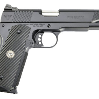 Wilson Combat CQBEFS-5 CQB Elite 45 ACP 8+1 5" Black Armor Stainless Steel G10 grip