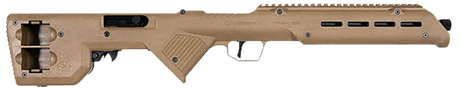 Desert Tech TRKRF2218FDE TREK-22 Flat Dark Earth Compact 22 LR 10+1 18" Free Floating Steel Barrel, Picatinny Rail Receiver, M-LOK Handguards, Fixed Polymer Stock, Suppressor Ready 3 Desert Tech TRKRF2218FDE TREK-22 Flat Dark Earth Compact 22 LR 10+1 18" Free Floating Steel Barrel, Picatinny Rail Receiver, M-LOK Handguards, Fixed Polymer Stock, Suppressor Ready