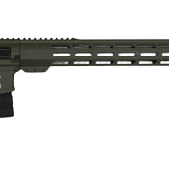 Great Lakes Firearms GL10243SSODG GLFA  243 Win 5+1 24" Stainless Threaded Barrel, OD Green Cerakote Picatinny Rail Aluminum Receiver, Adjustable Black Synthetic Stock, Mil-spec Polymer Grip