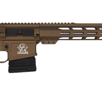 Great Lakes Firearms GL10308SSBRZ GLFA  308 Win 10+1 18" Stainless Threaded Barrel, Bronze Cerakote Picatinny Rail Aluminum Receiver, 6 Position Mil-Spec Black Synthetic Stock, Mil-spec Polymer Grip