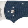 Spyderco C41PCBL5 Native 5 Lightweight 2.95" Folding Spear Point Plain CPM SPY27 SS Blade Cobalt Blue FRN Handle Includes Pocket Clip 2 172230