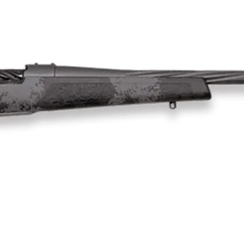 Weatherby MLW01N300NR8B Mark V Live Wild 300 Win 3+1 28" Carbon Gray Cerakote Spiral Fluted Barrel Black/Gray Sponge Pattern/Polymer Stock