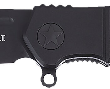 CRKT K245KKP Homefront  EDC Compact 2.91" Folding Aluminum/G10 Plain Black DLC S35VN SS Blade, Black G10 Handle