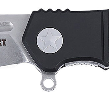 CRKT K246KXP Homefront  EDC Compact 2.91" Folding Aluminum/G10 Plain Stonewashed S35VN SS Blade, Black G10 Handle