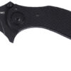 CRKT 2635 DU Hoc Deadbolt 3.62" Fixed Karambit Plain Black Powder Coated D2 Steel Blade, Black G10 Handle 2 172886