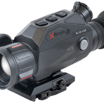 Nocpix SLIMH35 Slim H35 Thermal Mountable Weapon Sight Black 2x35mm, 640x512 12 Microns 60 Hz Resolution, Zoom Digital 4x