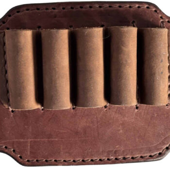 1791 Gunleather HNTABSLRBRWA Ammo Belt Slide Brown Leather 30-06 Springfield