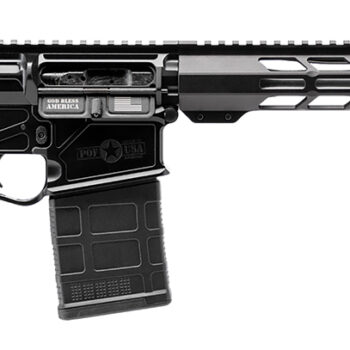 Patriot Ordnance Factory 02357  LMR Base 308 Win 20+1 16.50" Black Aluminum Receiver A2 Style Grip