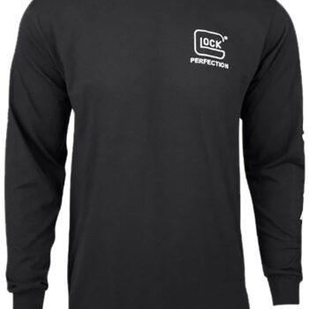 Glock AP96102 Perfection Long Sleeve Tee Black Pre-Shrunk Cotton Long Sleeve 2XL