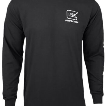 Glock AP96103 Perfection Long Sleeve Tee Black Pre-Shrunk Cotton Long Sleeve 3XL