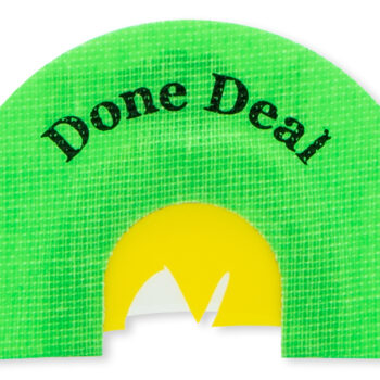 Rolling Thunder Game Call TC002-DD Done Deal Diaphragm Call 3 Reed Combo Cut Attracts Turkey Species