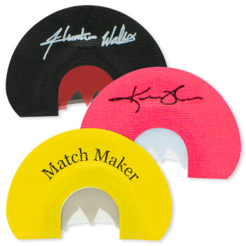 Rolling Thunder Game Call TC999-BAT Bat-Wing Diaphragm Call Attracts Turkey Species 3 Calls