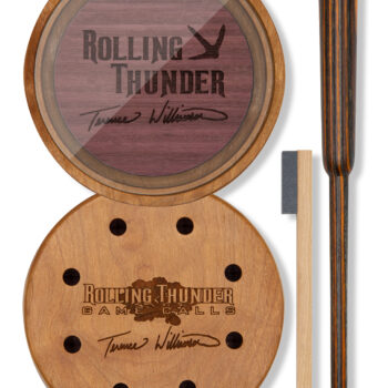 Rolling Thunder Game Call TCP-TW1 Terence Williamson Pot Calls & Strikers Attracts Turkey Species