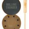 Rolling Thunder Game Call TCP-TDS Thunderdome Pot Calls & Strikers Attracts Turkey Species Hickory/Slate 2 175268