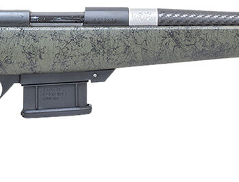 Howa HCE6ARCGRN 1500 Carbon Elevate 6mm ARC 20" Carbon Fiber Wrapped Threaded Barrel, Black Drilled & Tapped Steel Receiver, Fixed Stocky's OD Green w/Black Webbing Synthetic Stock, Right Hand