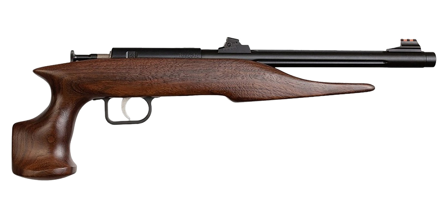 Crickett 41001 Hunter Adult 22 Mag 1rd 9" Threaded Blued Steel Single Shot Barrel, Walnut Stock 3 Crickett 41001 Hunter Adult 22 Mag 1rd 9" Threaded Blued Steel Single Shot Barrel, Walnut Stock