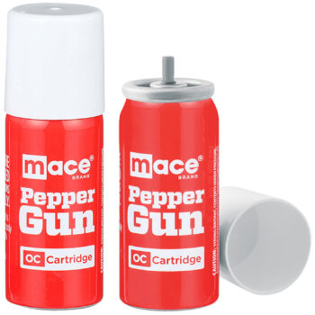 Mace 80421  Pepper Cartridges OC Pepper Range 25ft 2Pack