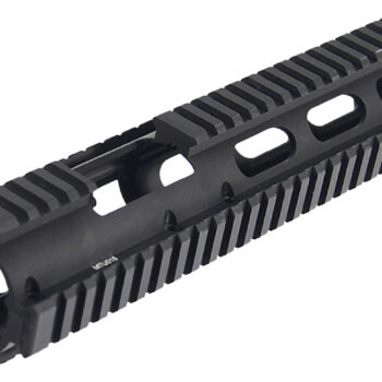 Leapers MTU015 Quad Rail Handguard Aluminum Matte Black Receiver