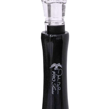 Duck Commander DCJGPS John Godwin Pro Series Friction Call, Double Reed Attracts Ducks, Black Acrylic