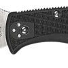 Spyderco C243FPWCBK Endela Lightweight 3.40" Folding Wharncliffe Plain VG-10 SS Blade, Black Textured FRN Handle 1 179335