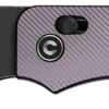 Civivi Knives C23074-2 Baby Banter 2 2.34": Folding Drop Point Plain Black Stonewashed Nitro-V Steel Blade, Purple Textured Aluminum Handle 2 179363