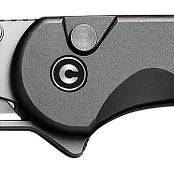 Civivi Knives C23039B-4 Elementum Utility All Purpose Utility Plain 6Cr13 Stainless Steel Blade, Gray Aluminum Handle, 3 Blades & Pouch