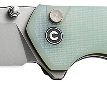 Civivi Knives C19059C-3 Brazen  3.46" Folding Plain Stonewashed D2 Steel, Blade Natural G10 Handle