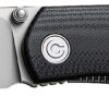 Civivi Knives C22007-1 Sokoke EDC 3.35" Folding Drop Point Plain Bead Blasted 14C28N Steel Blade, Black G10 Handle 1 179397