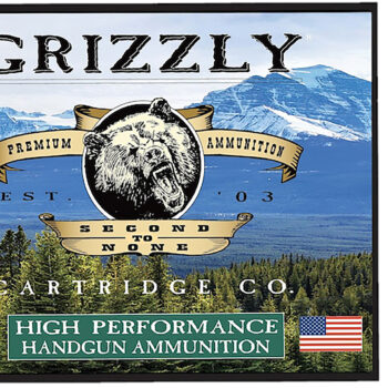 Grizzly Ammo GC9+P+CM109mm+P Luger 124gr Jacketed Hollow Point 20 Per Box/10 Case