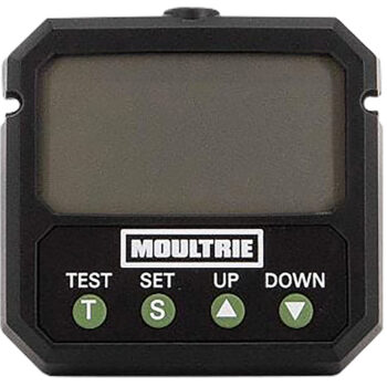 Moultrie MFA-15095  Digital Timer II 0-10 Feeds/Day 1-60 Seconds Duration Black