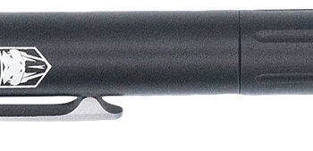 CobraTec Knives CNCOTFPBLKGEN2 Tactical Pen Gen II Black Aluminum D2 Steel Blade, Includes Pocket Clip