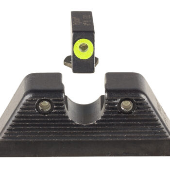 Trijicon 601091 HD XR Night Sight Set Green Tritium/Yellow Outline Front, Green Tritium Rear, Black Frame, Fits Most Glock/17 MOS/19 MOS/45 MOS