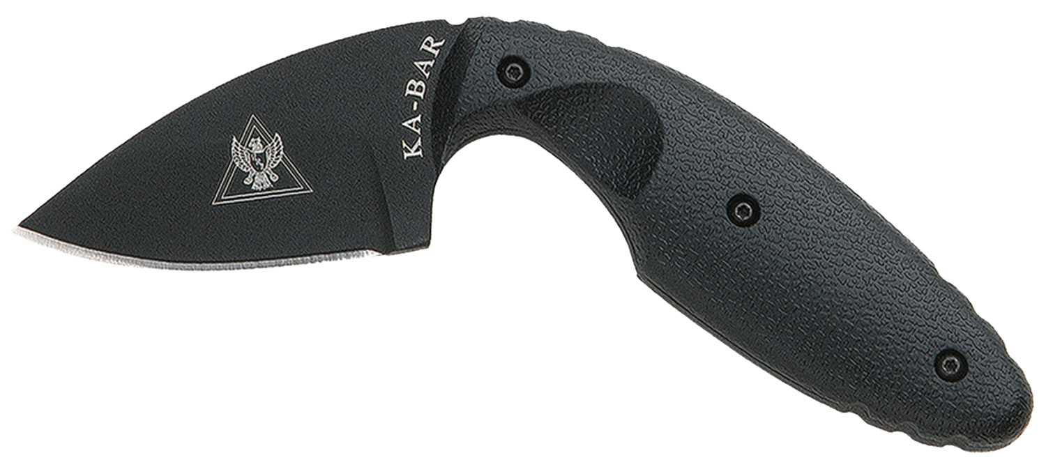 Ka-Bar 1480 TDI Law Enforcement 2.31" Fixed Drop Point Plain Black AUS-8A SS Blade, Black Zytel Handle, Includes Belt Clip/Sheath 3 Ka-Bar 1480 TDI Law Enforcement 2.31" Fixed Drop Point Plain Black AUS-8A SS Blade, Black Zytel Handle, Includes Belt Clip/Sheath