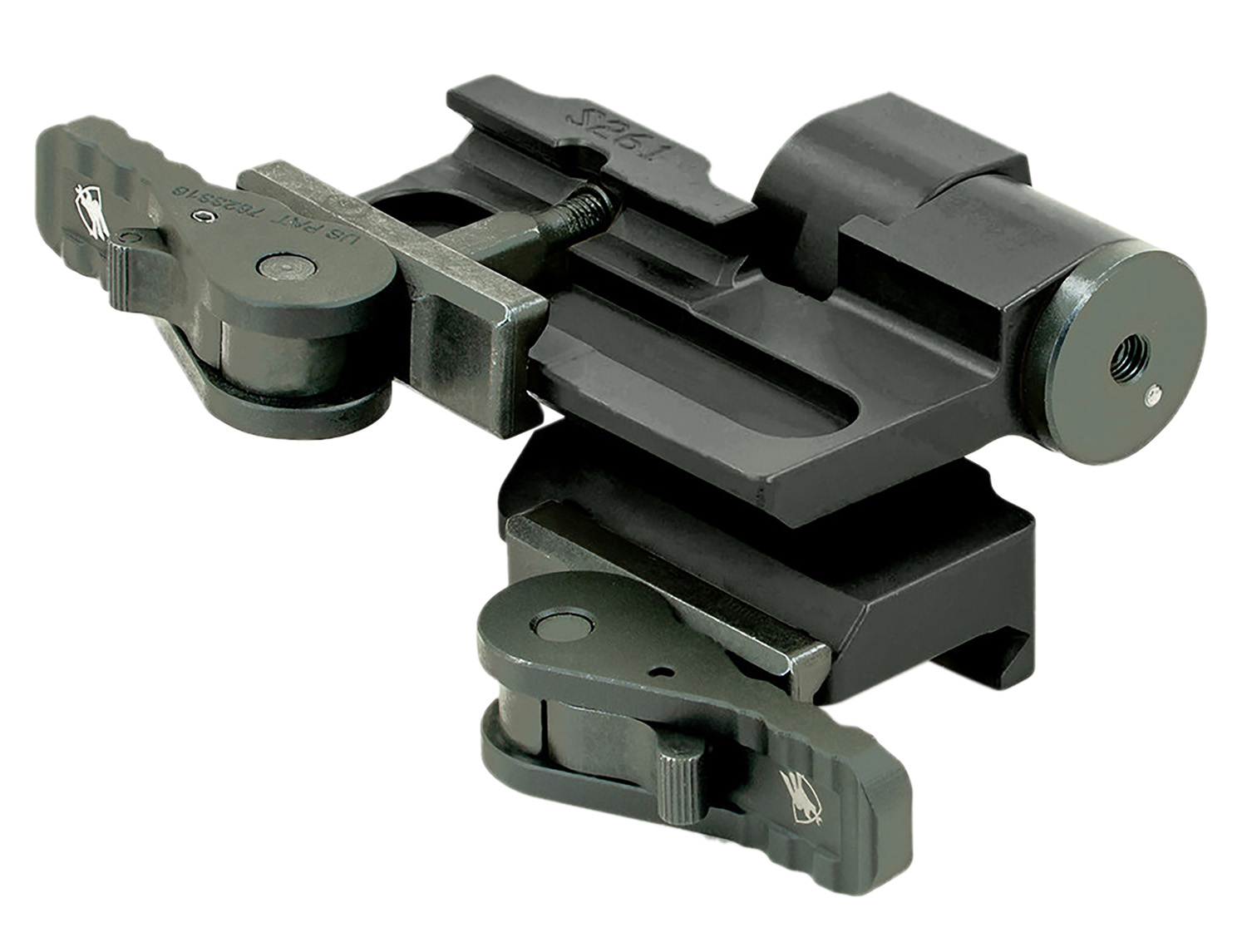Nocpix AC55 ADM QR Flip To Side Picatinny Rail Black Anodized Aluminum, Fits Rico Micro/RL252V2/RH252V2 3 Nocpix AC55 ADM QR Flip To Side Picatinny Rail Black Anodized Aluminum, Fits Rico Micro/RL252V2/RH252V2