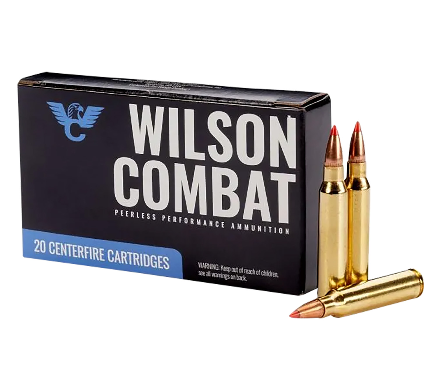 Wilson Combat A22360VMAX 223Rem 60gr Hornady V-Max 20 Per Box/10 Case 3 Wilson Combat A22360VMAX 223Rem 60gr Hornady V-Max 20 Per Box/10 Case