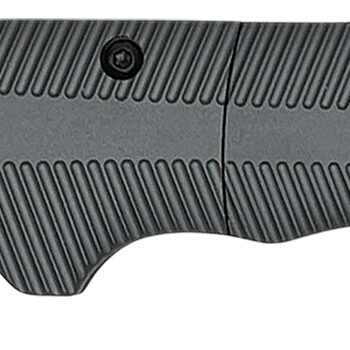 Templar Knife  Cali Auto Assist  1.90" Folding Drop Point Plain Cali D2 Steel Blade, 3.56" Gunmetal Anodized Aluminum Handle