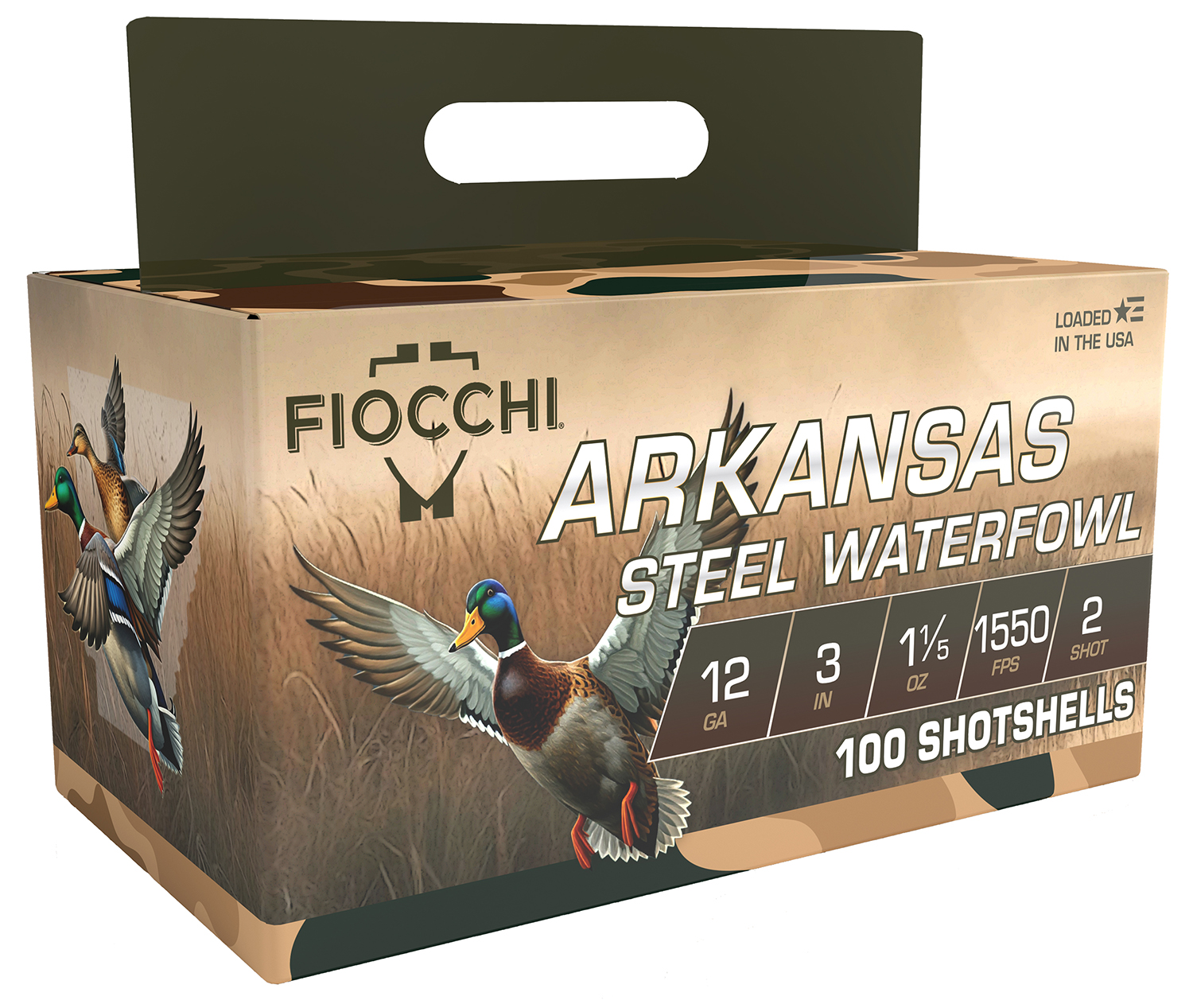 Fiocchi 123ADS3 12Gauge 3" 1 1/5oz 3Shot 100 Per Box/2 Case 3 Fiocchi 123ADS3 12Gauge 3" 1 1/5oz 3Shot 100 Per Box/2 Case