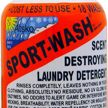 Atsko 1338 Sport Wash Laundry Detergent 18oz 18 Loads