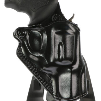 Galco SM2-158B Speed Master 2.0 Paddle OWB Black Steerhide Fits S&W J Frame M640 2.13" Right Hand