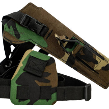 Cole-tac VW106 Varmint Wrangler Pistol Holder M81 Woodland Right Hand