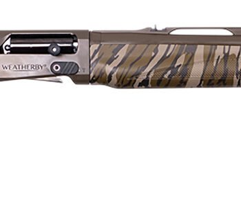 Weatherby XTB1224SMG Sorix Turkey Compact 12 Gauge Semi Auto 3.50" 2+1 24" Burnt Bronze Cerakote Vent Rib Barrel & Drilled & Tapped Receiver, Fixed Mossy Oak Bottomland Synthetic Stock, Ambidextrous