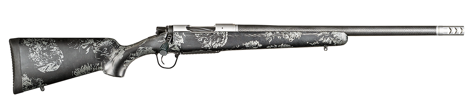 Christensen Arms 8010659900 Ridgeline FFT 25 Creedmoor 4+1 24" Carbon Fiber Threaded Barrel, Stainless Steel Drilled & Tapped Receiver, Carbon w/Gray Accents Sporter FFT Carbon Fiber Stock 3 Christensen Arms 8010659900 Ridgeline FFT 25 Creedmoor 4+1 24" Carbon Fiber Threaded Barrel, Stainless Steel Drilled & Tapped Receiver, Carbon w/Gray Accents Sporter FFT Carbon Fiber Stock