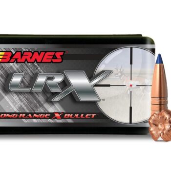 Barnes Bullets 32472   25Cal 117gr LRX Boat Tail 50 Per Box/10 Case